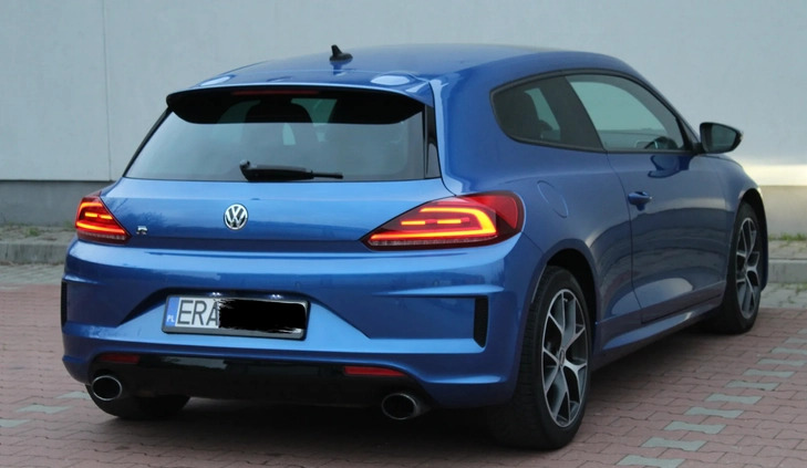 Volkswagen Scirocco cena 92000 przebieg: 62000, rok produkcji 2015 z Radomsko małe 379